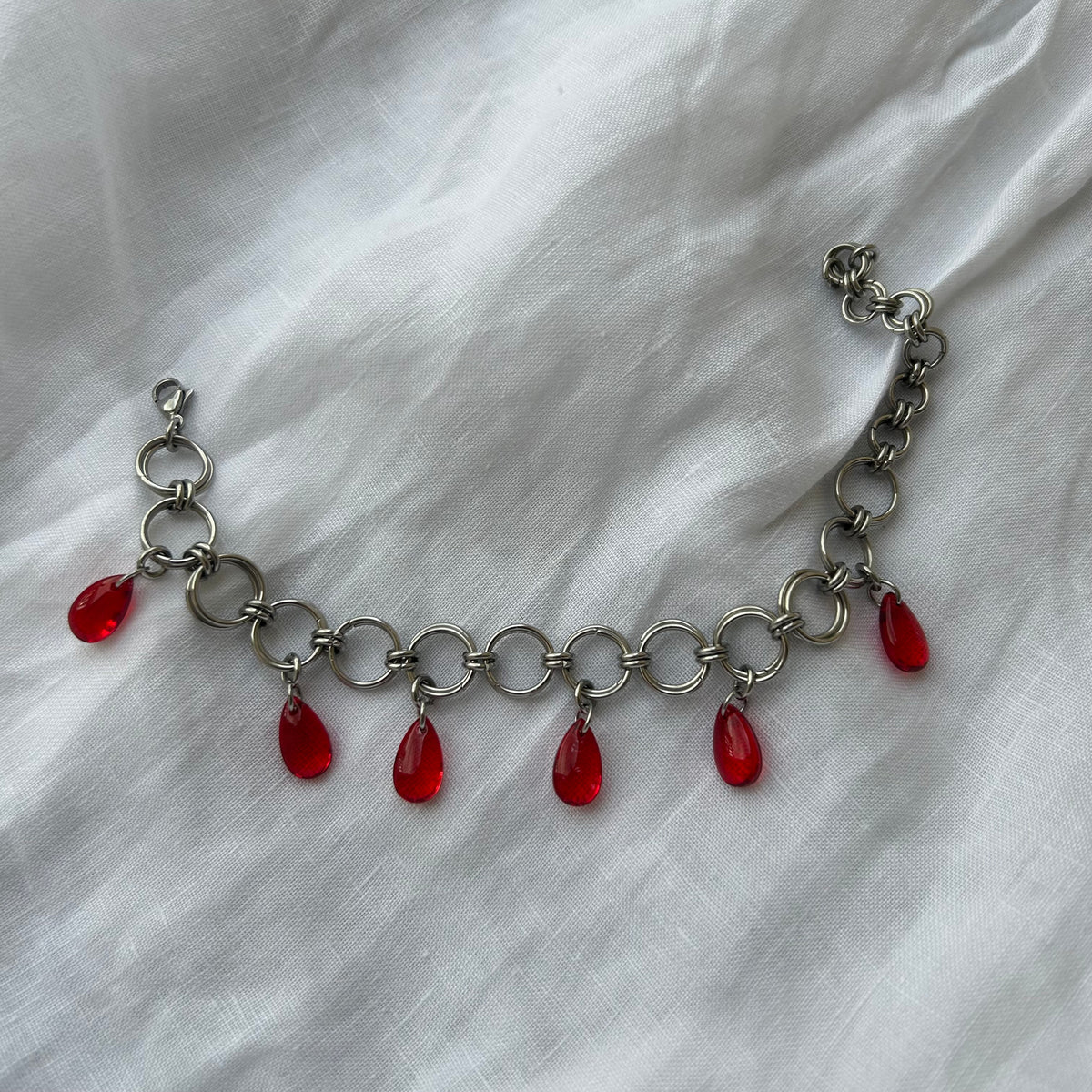 Tears of blood bracelet