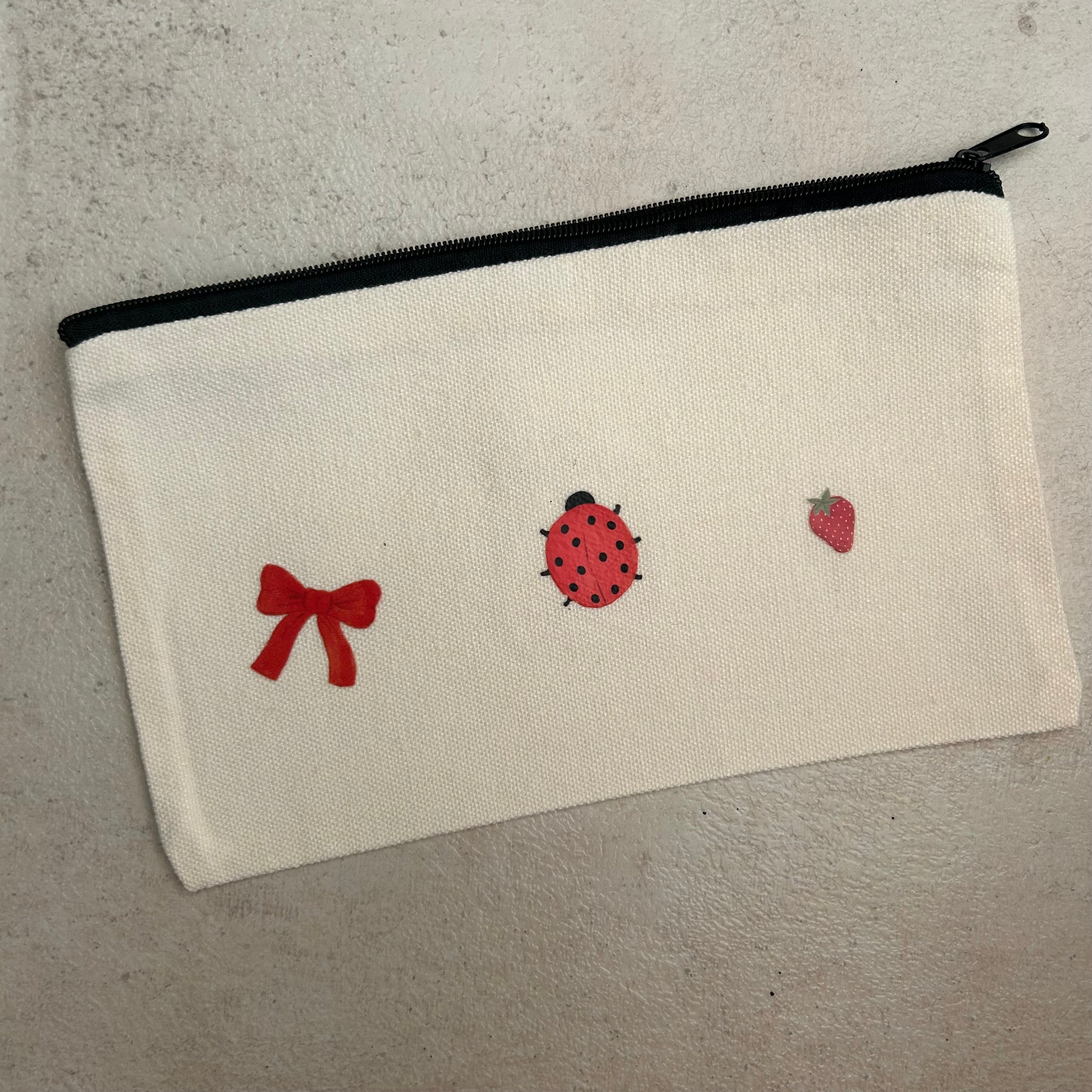 Ladybug pouch