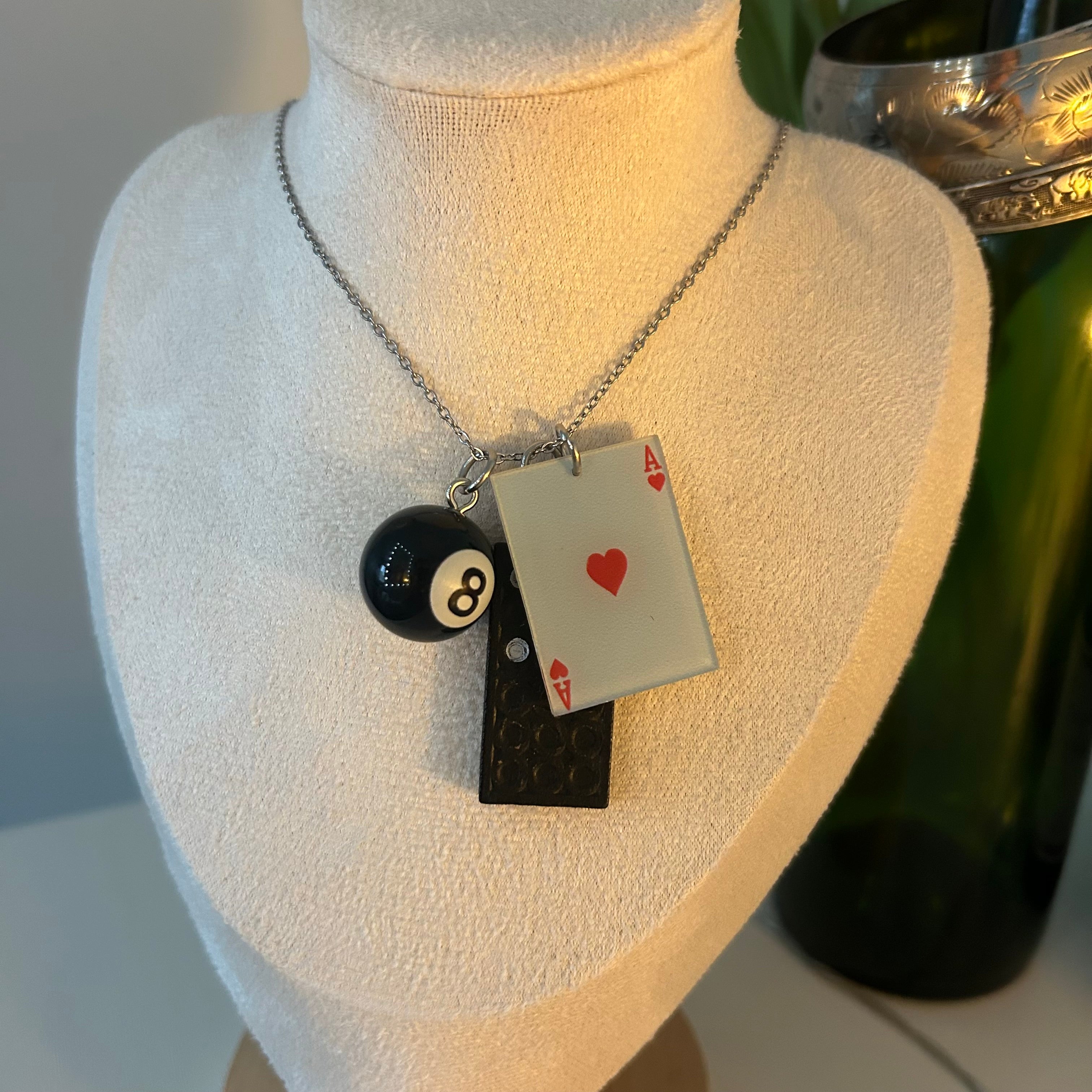 Playing games necklace