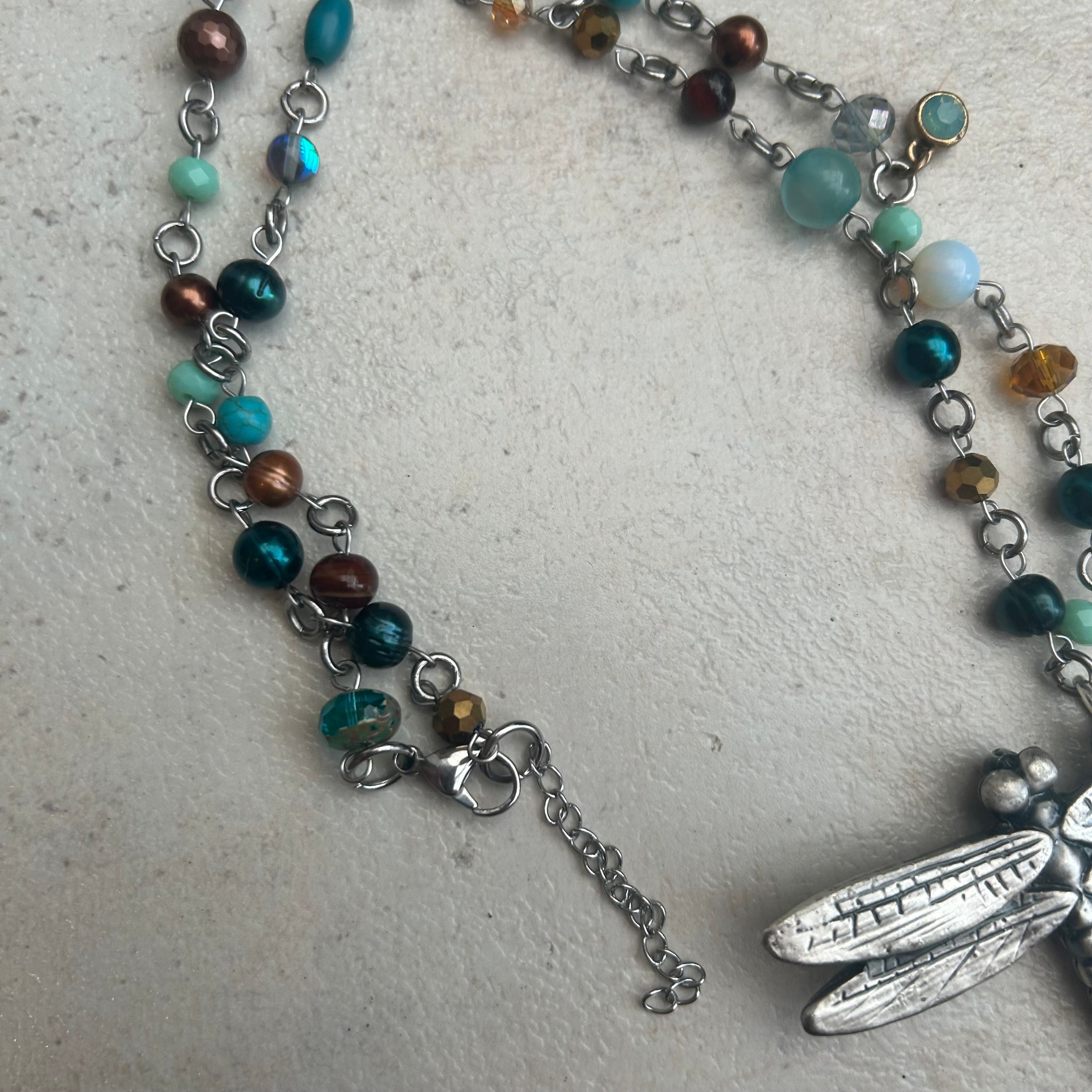 Dragonfly necklace