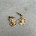 Gold plated sun studs