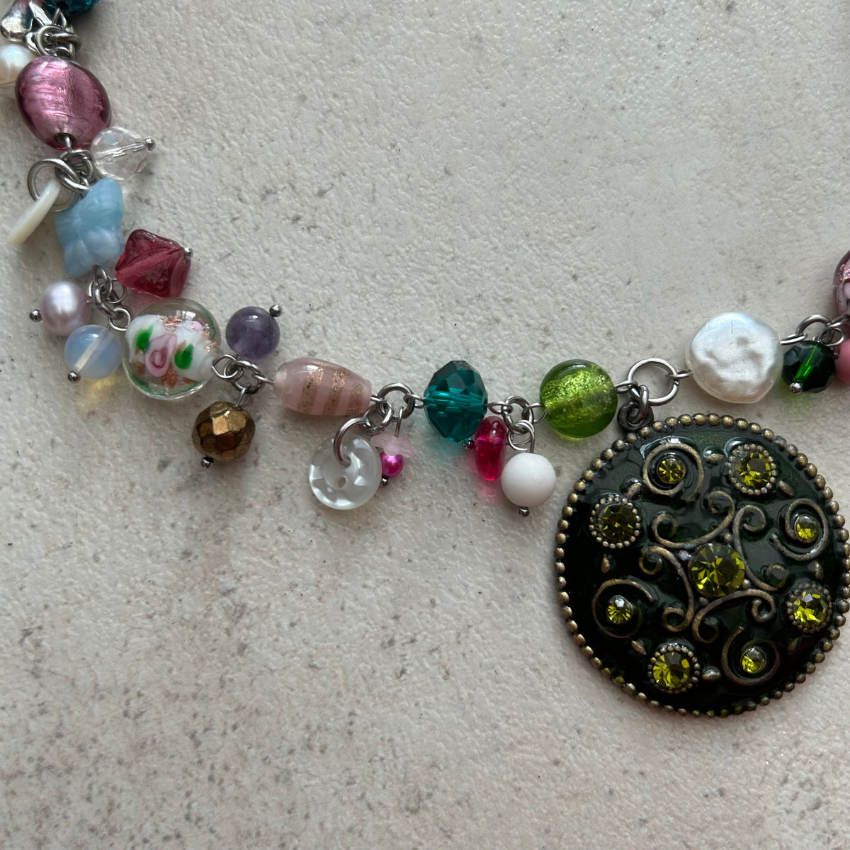 Garden trees necklace
