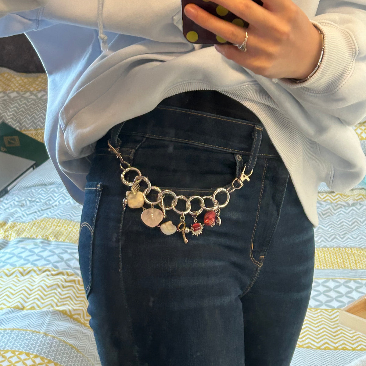 trousers/jeans/bag charm
