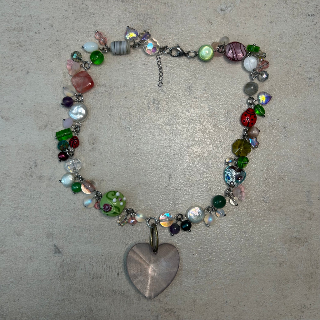 cluster gardens necklace