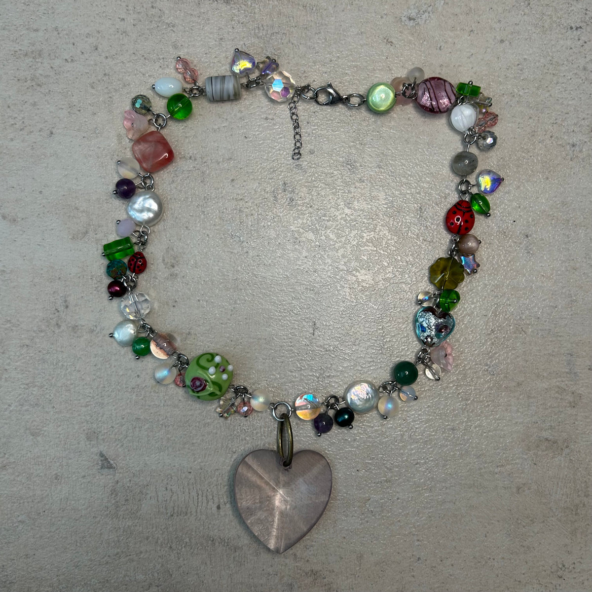cluster gardens necklace