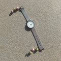 Jessica Carlisle beaded upcyled watch