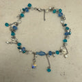 Blue fish necklace