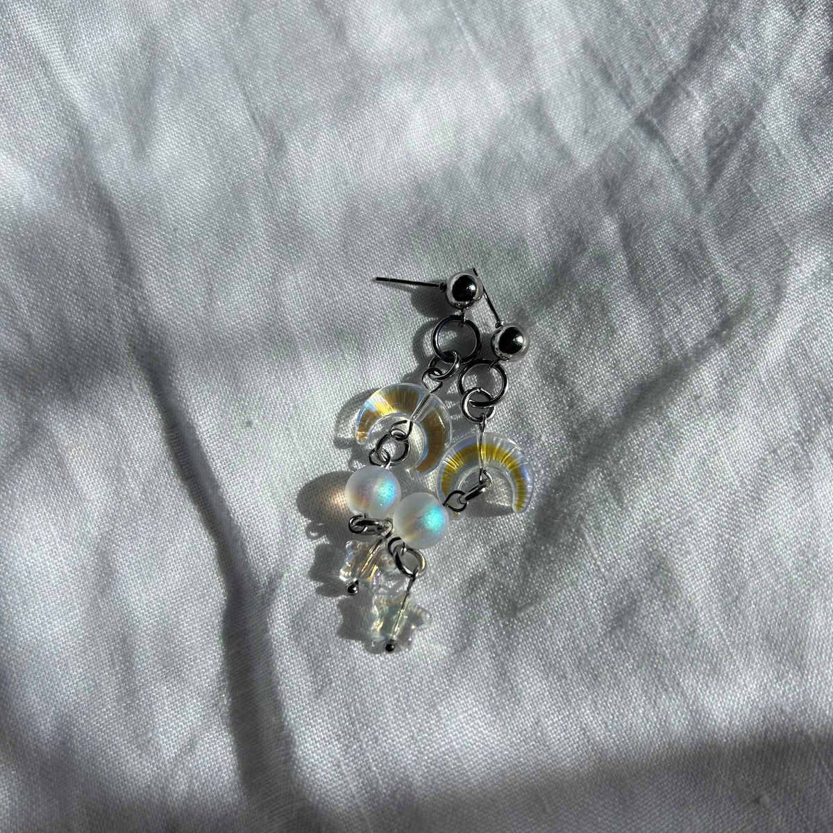 moon & star earrings