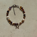 M initial bracelet