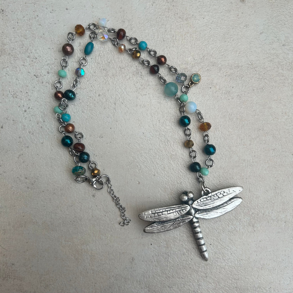 Dragonfly necklace