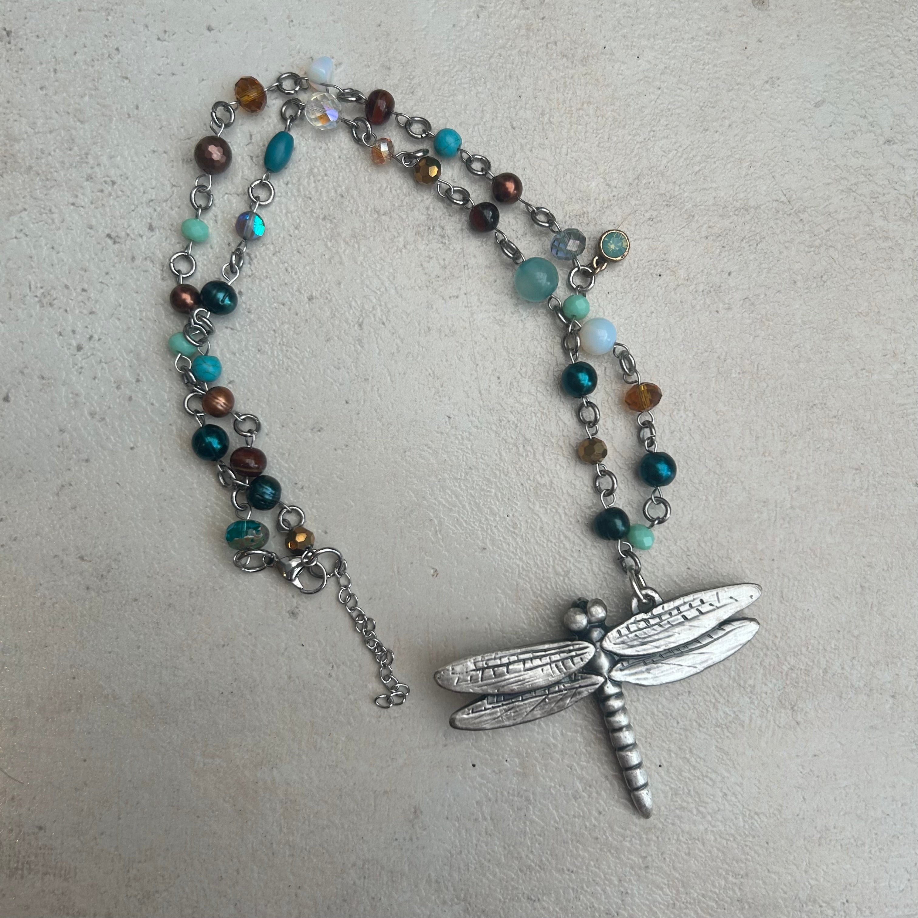 Dragonfly necklace