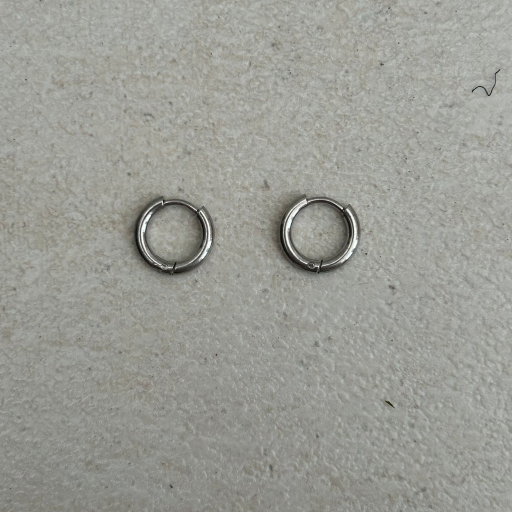 Mini stainless steel hoops