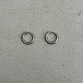 Mini stainless steel hoops
