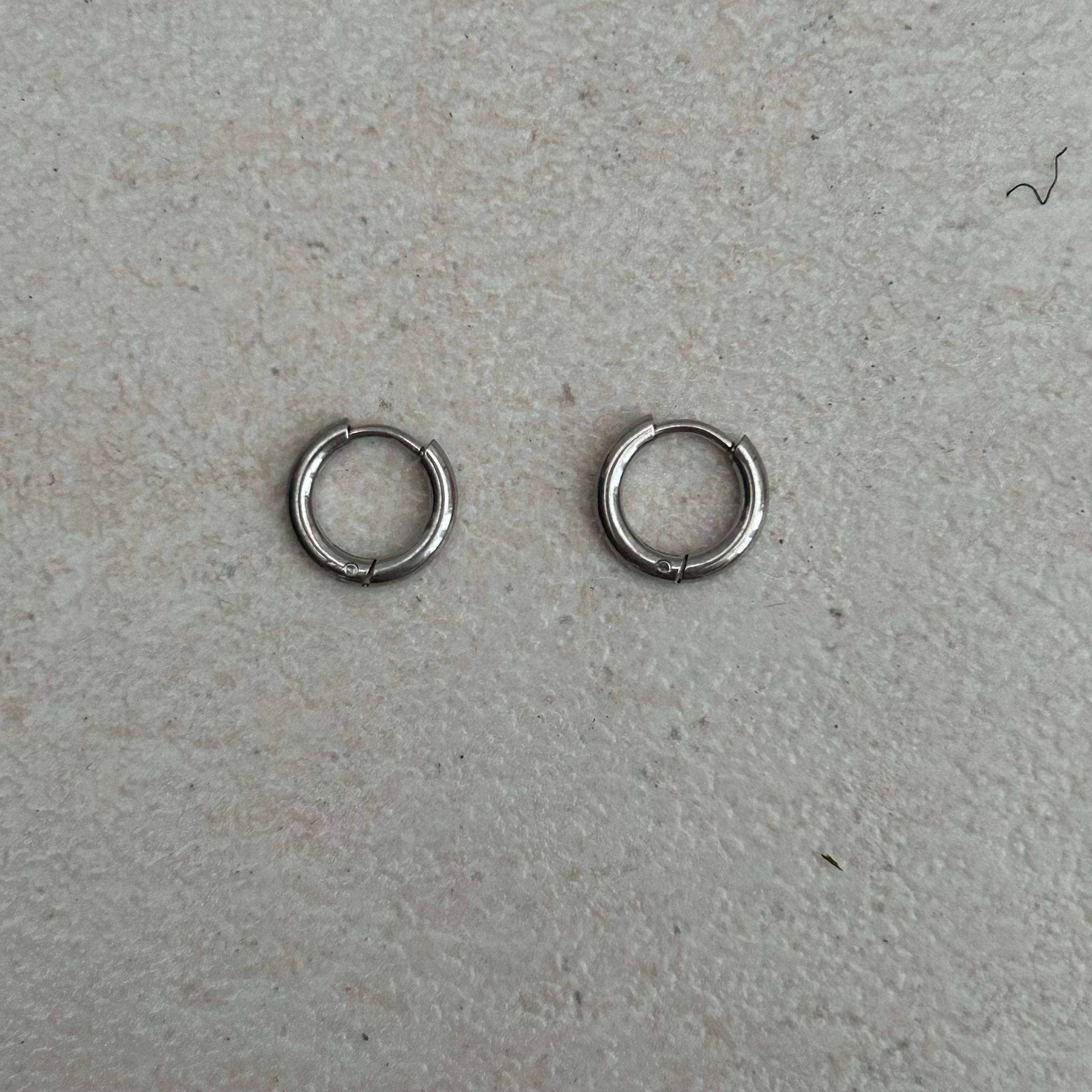 Mini stainless steel hoops
