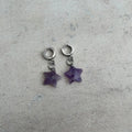 Amethyst stainless steel Huggies