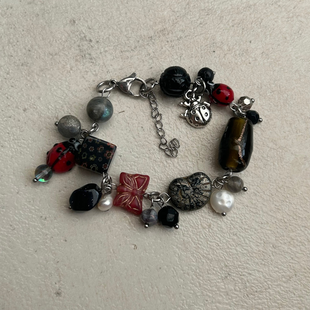shell butterfly bracelet