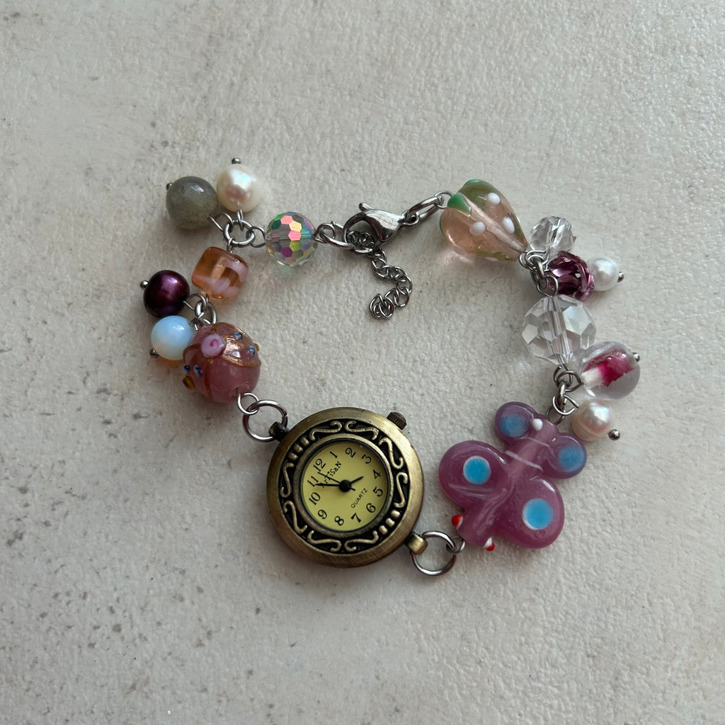 Watch pendant bracelet