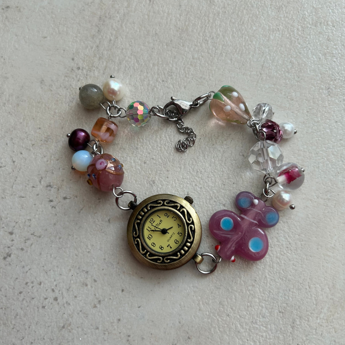 Watch pendant bracelet