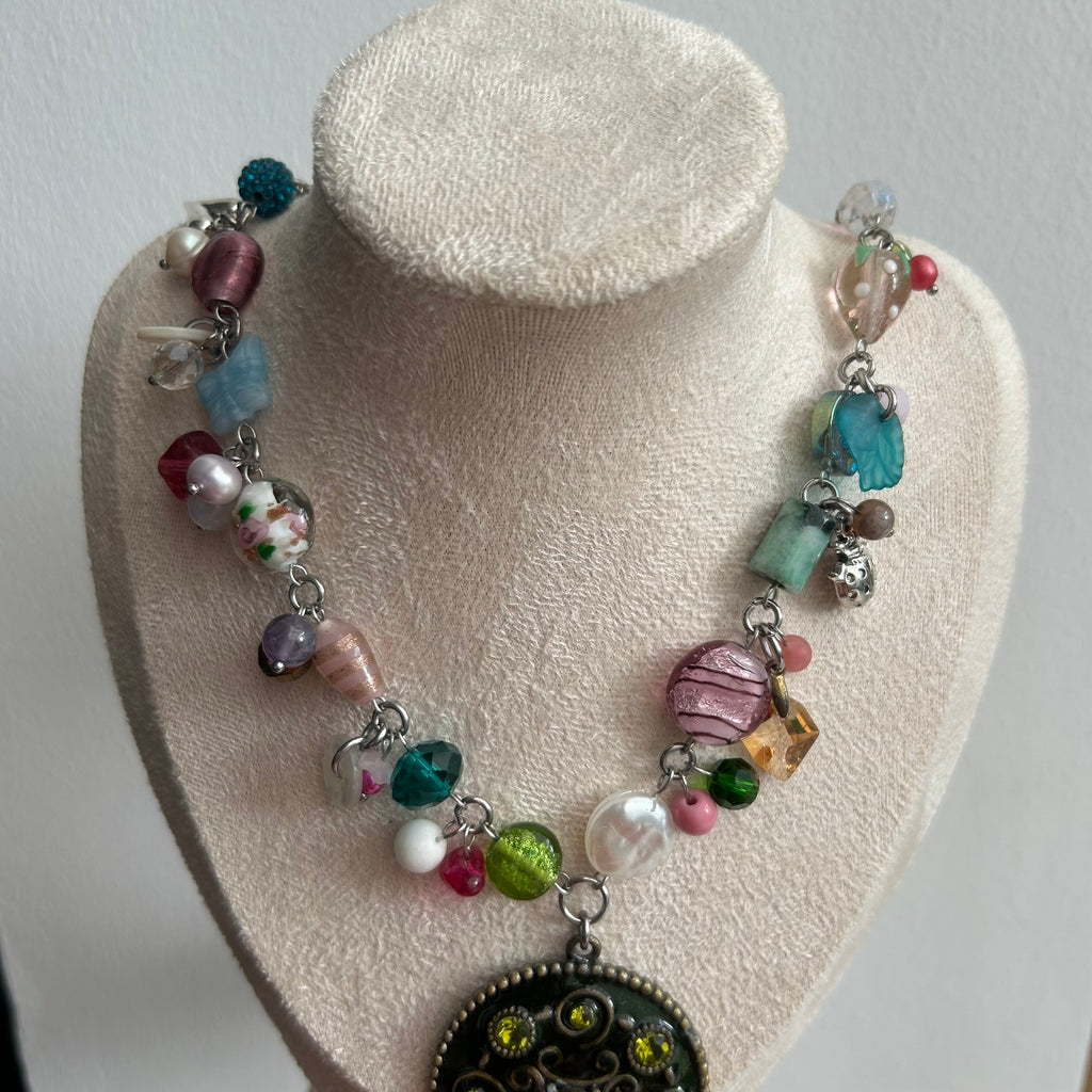 Garden trees necklace