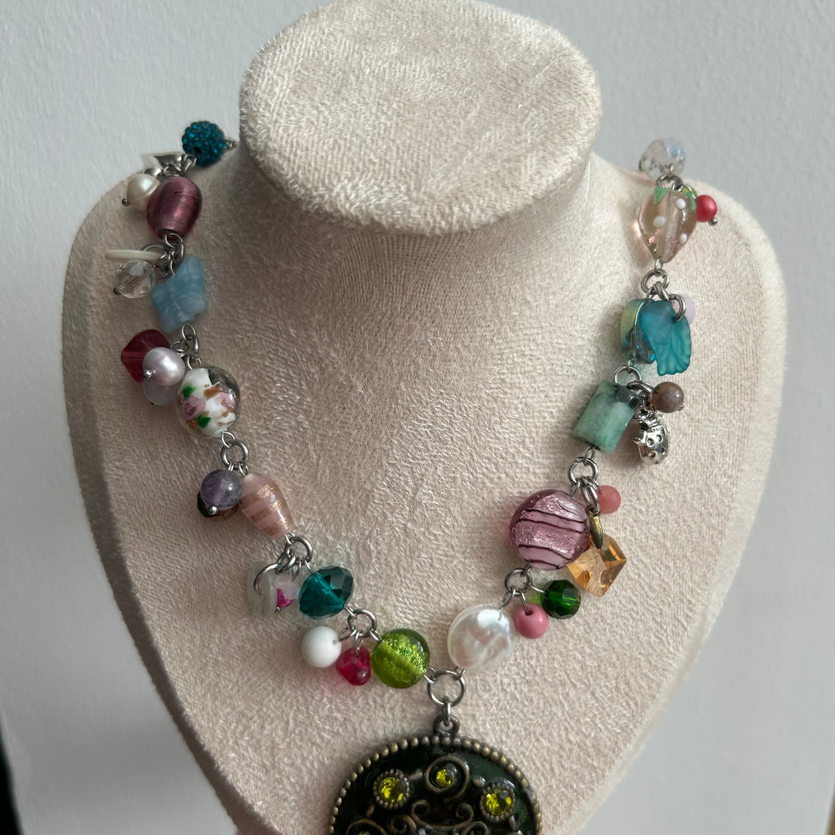 Garden trees necklace
