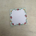 Ladybug print small sticky note