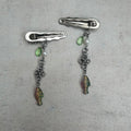 Chainmail cross fish droplet clips