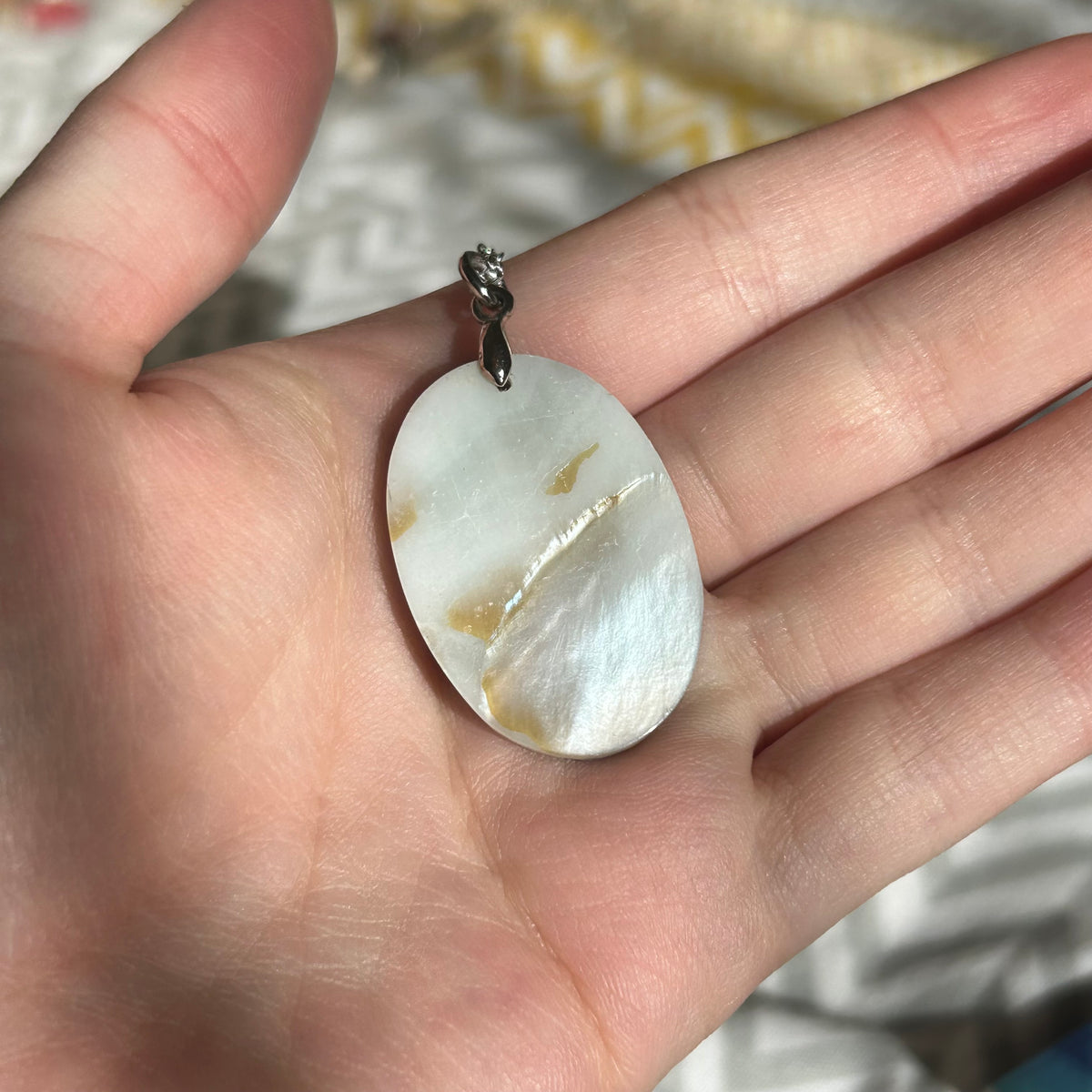 Turtle abalone set mother of pearl necklace