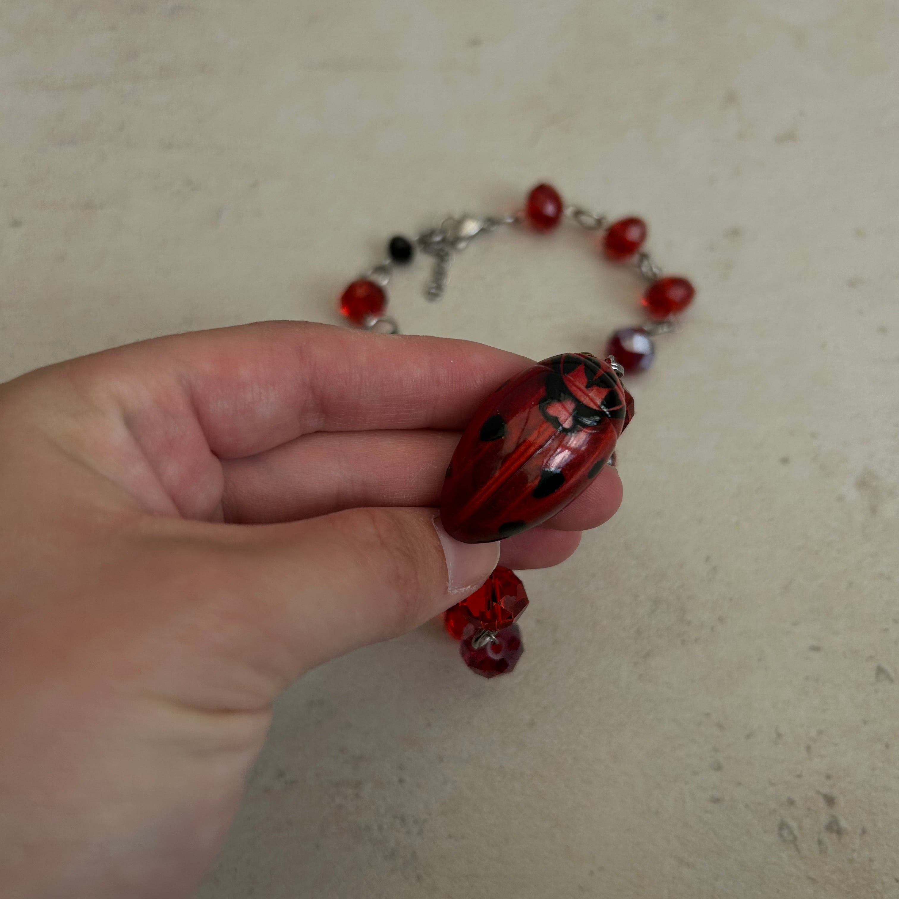 Ladybug necklace