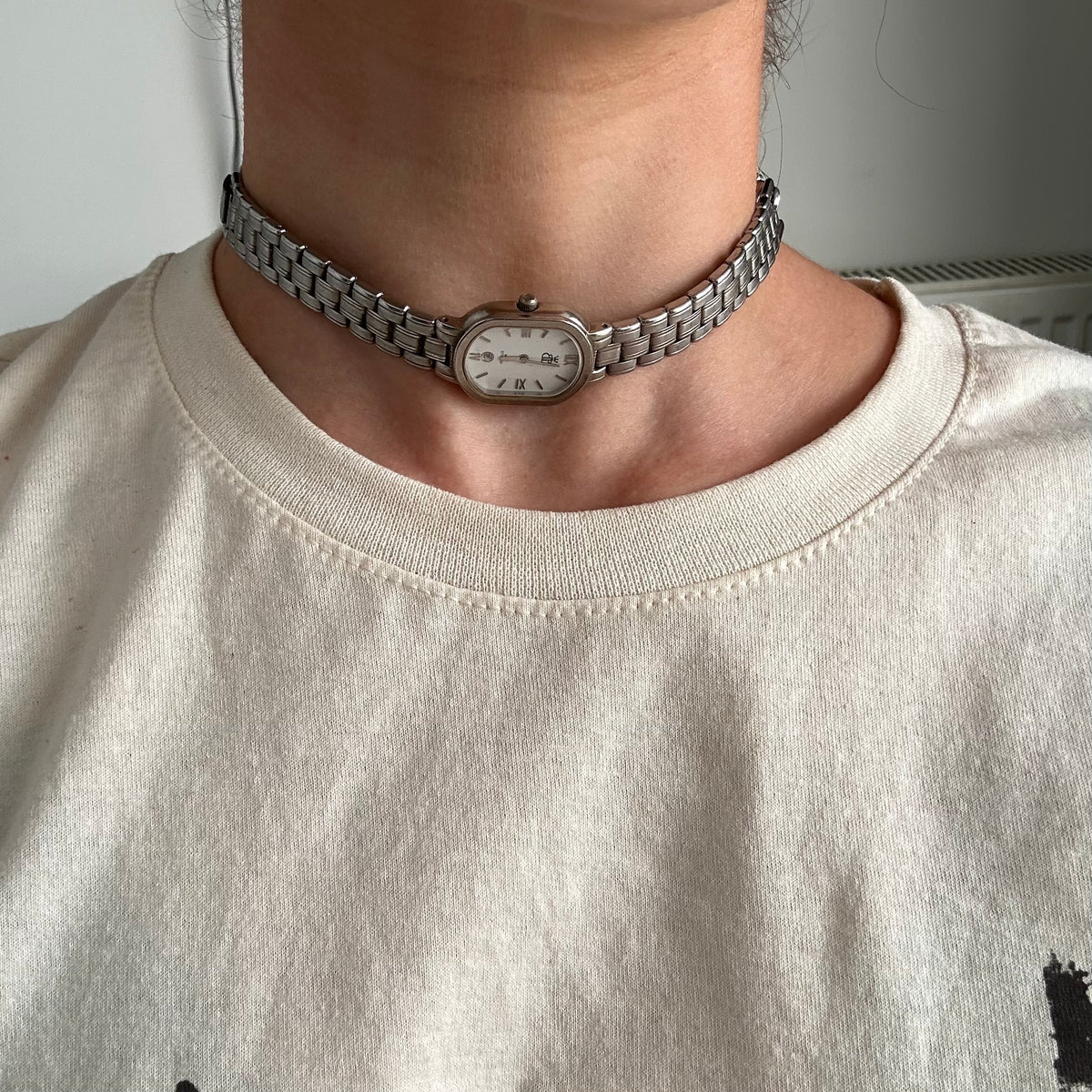 Brooks & Bentley upcycled watch choker necklace