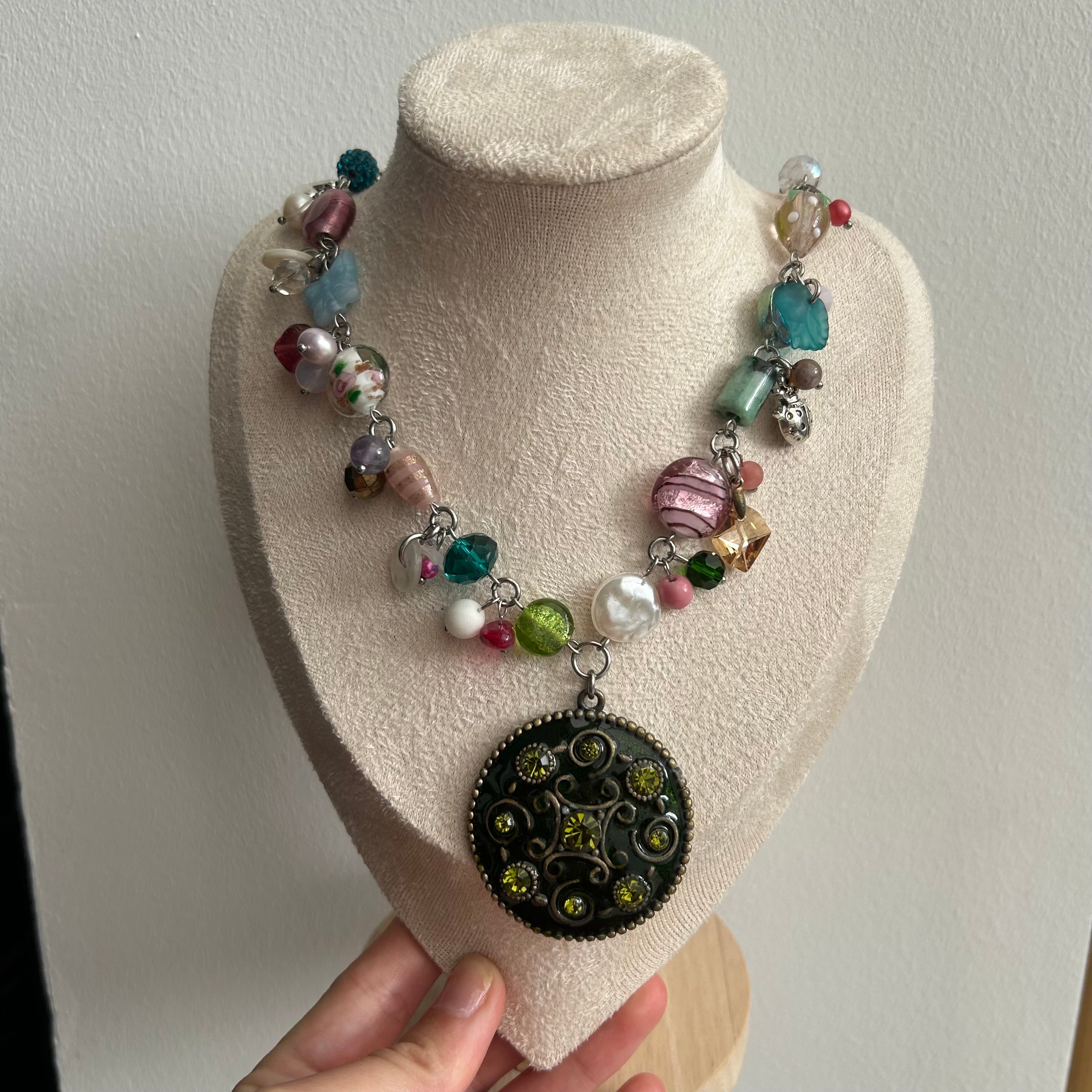 Garden trees necklace