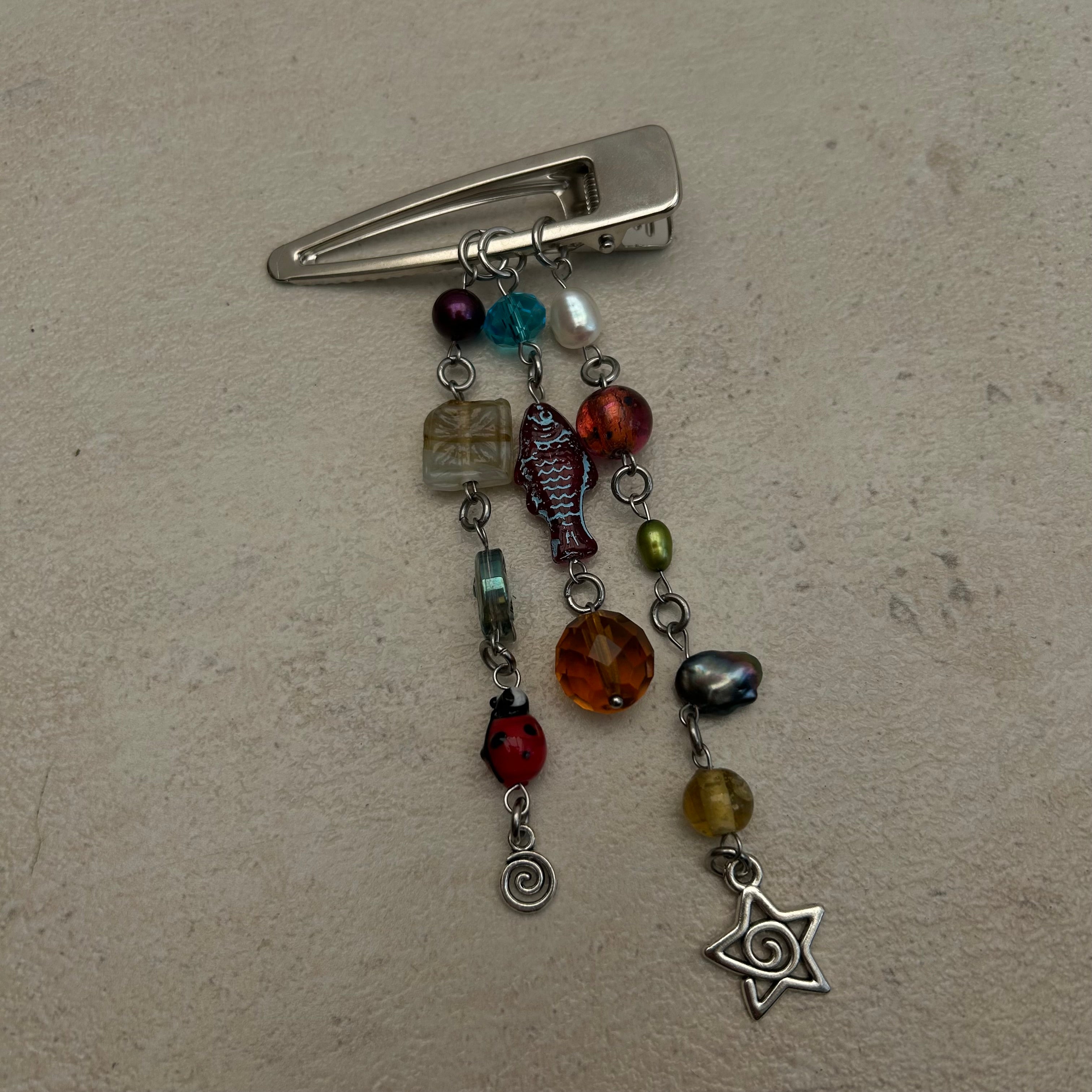 fish star hairclip