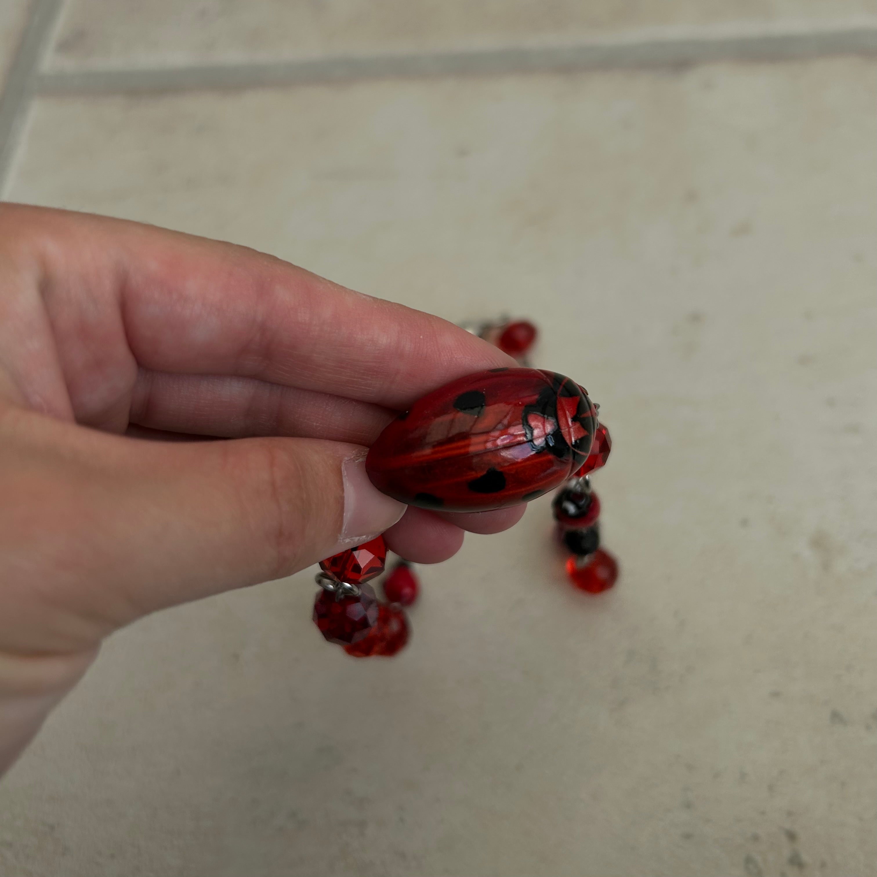 Ladybug necklace