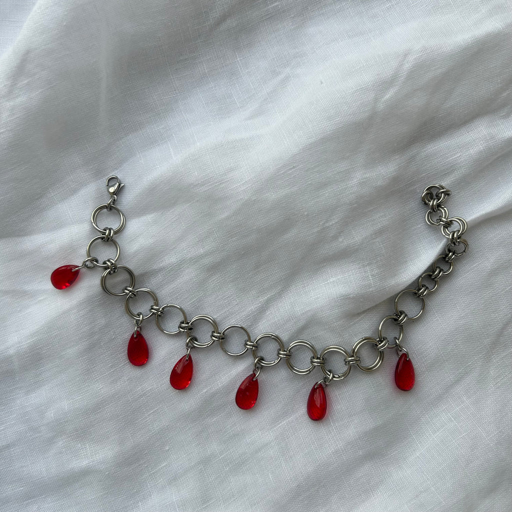 Tears of blood bracelet