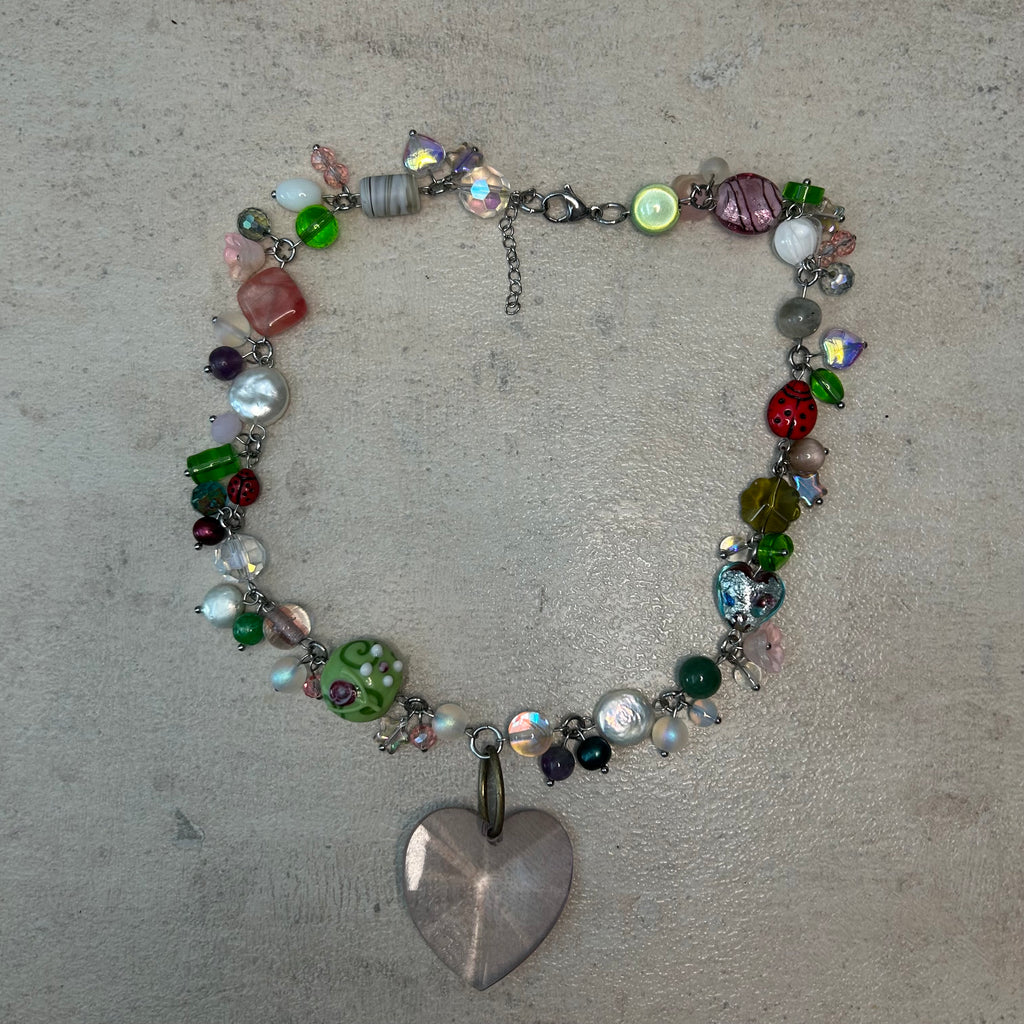 cluster gardens necklace