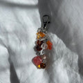 Leaf autumnal keyring