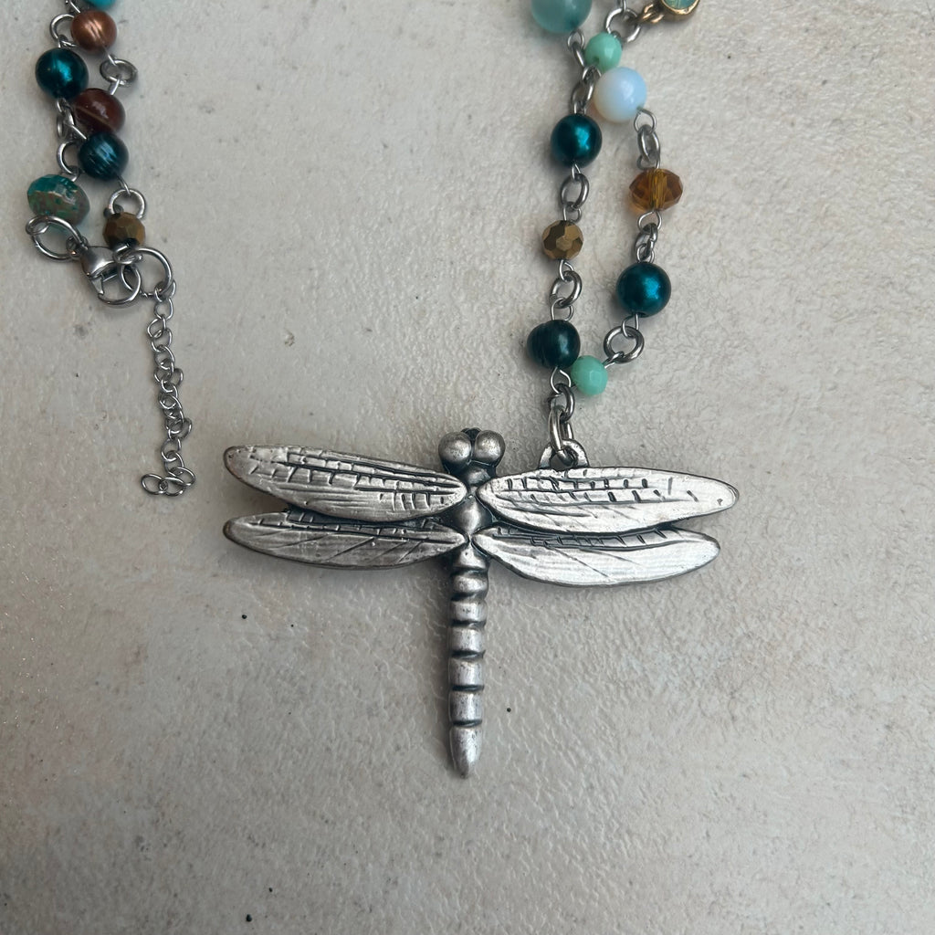 Dragonfly necklace