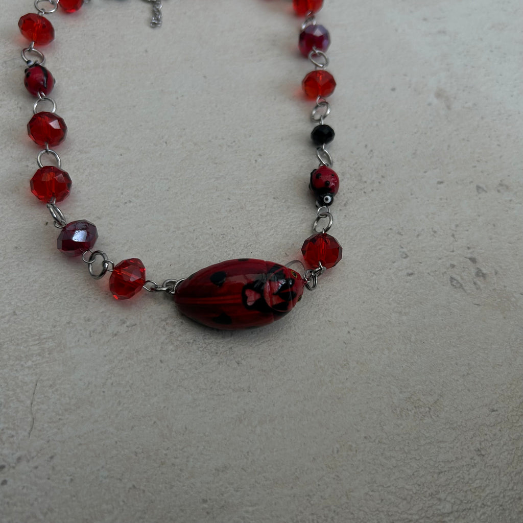Ladybug necklace