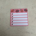 Ladybug print small sticky note