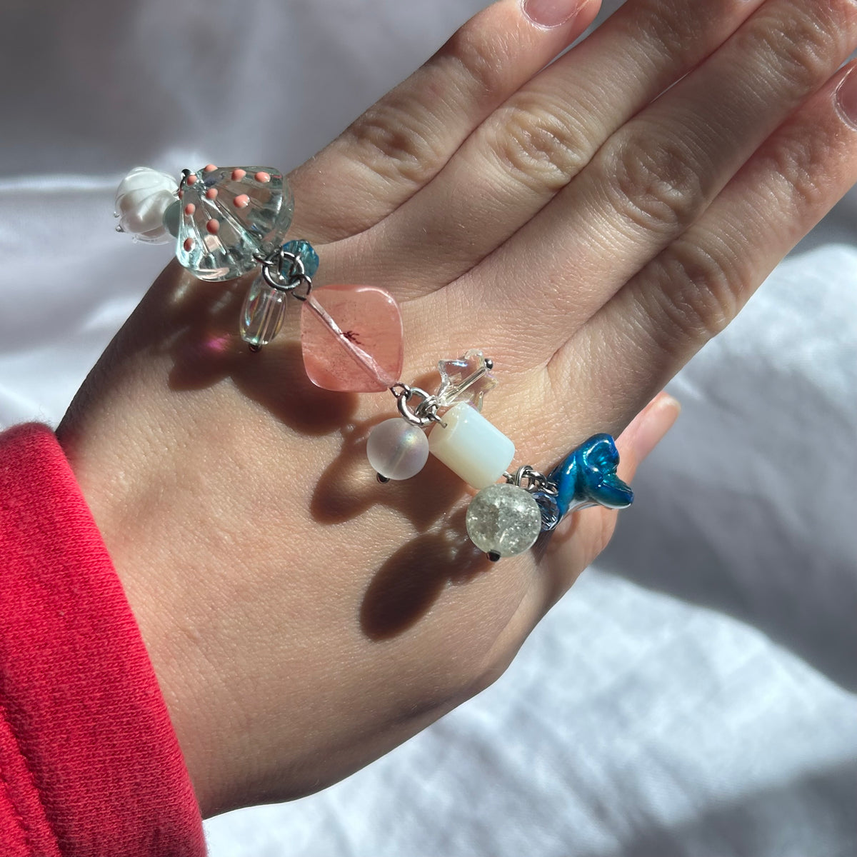 Cluster bracelet