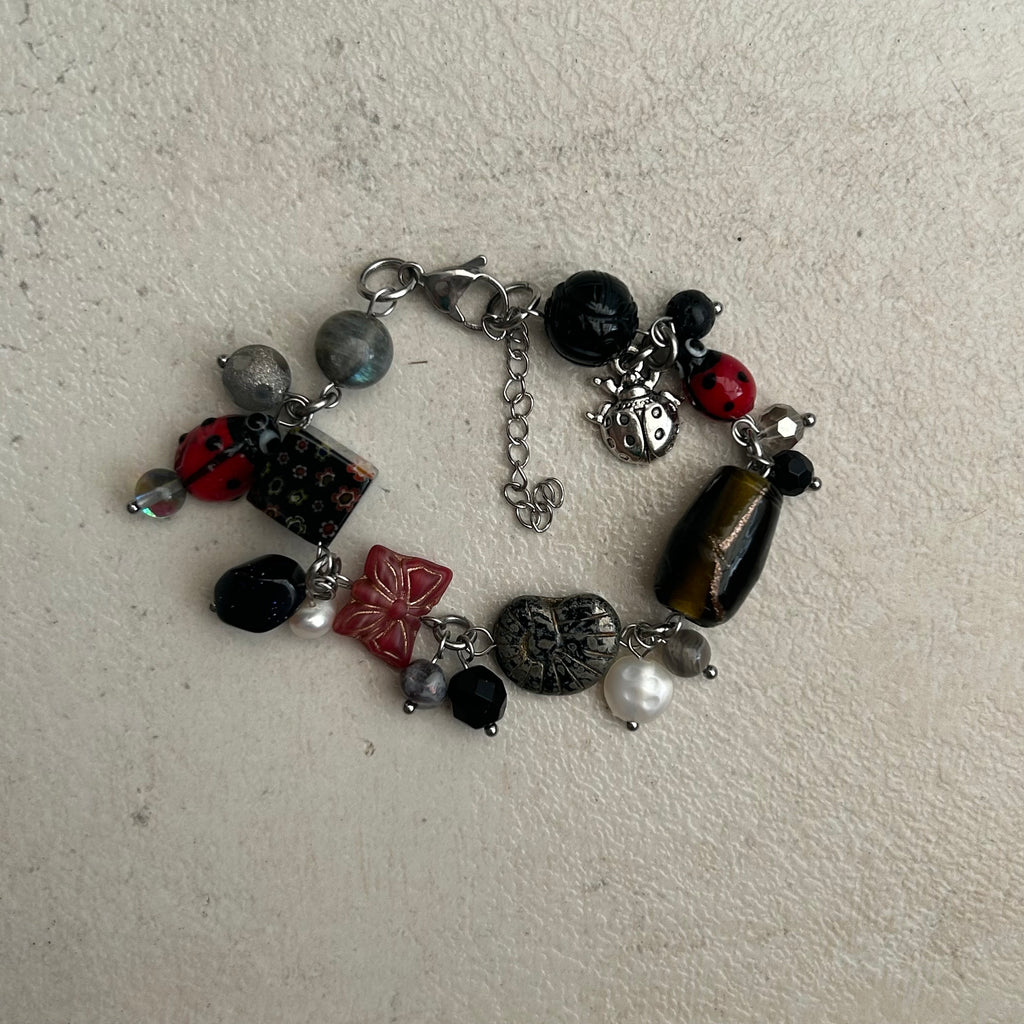 shell butterfly bracelet