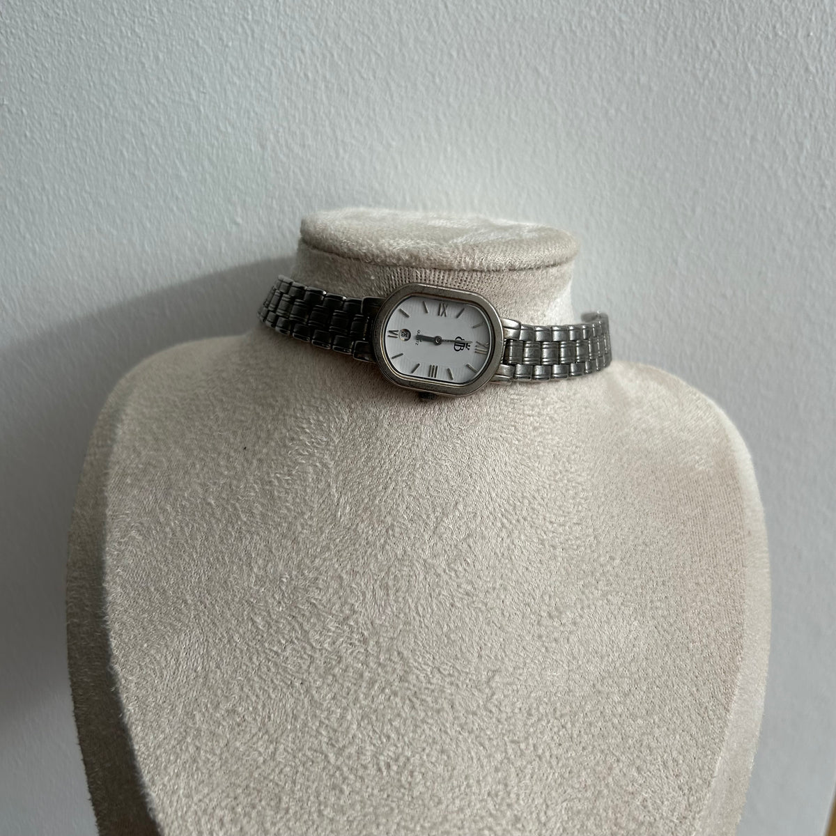 Brooks & Bentley upcycled watch choker necklace