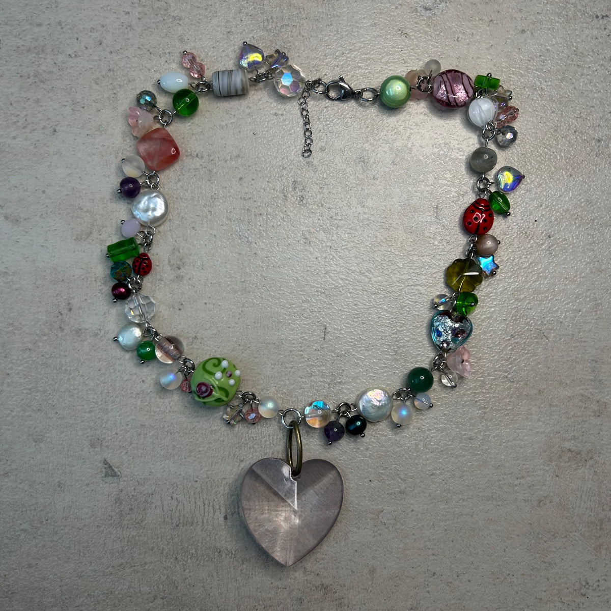 cluster gardens necklace