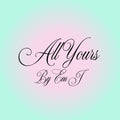 ALL YOURS gift card