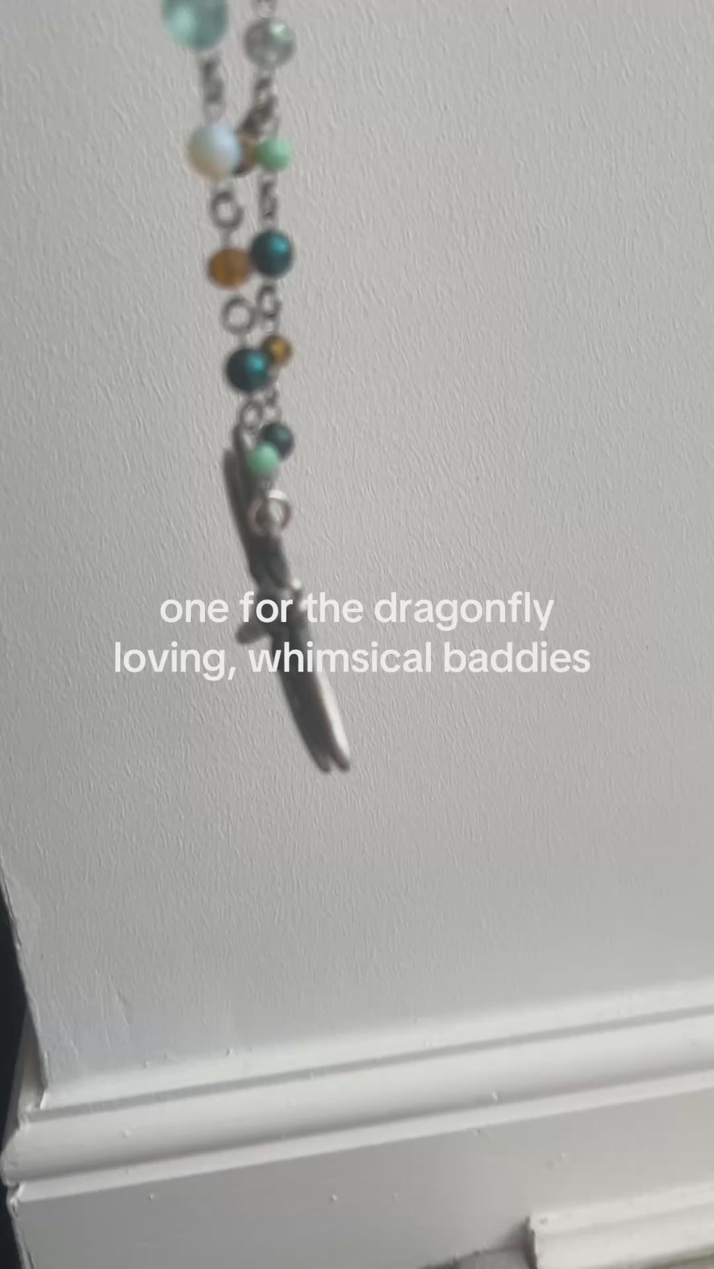 Dragonfly necklace